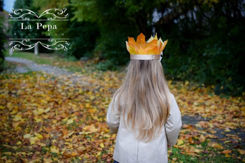 autumn leaf crown autumn leaf crown