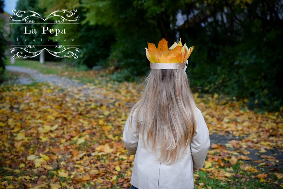 autumn leaf crown autumn leaf crown
