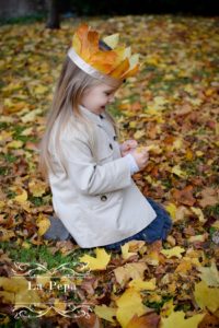 autumn leaf crown