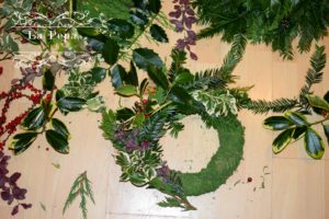 DIY Natural Christmas wreath