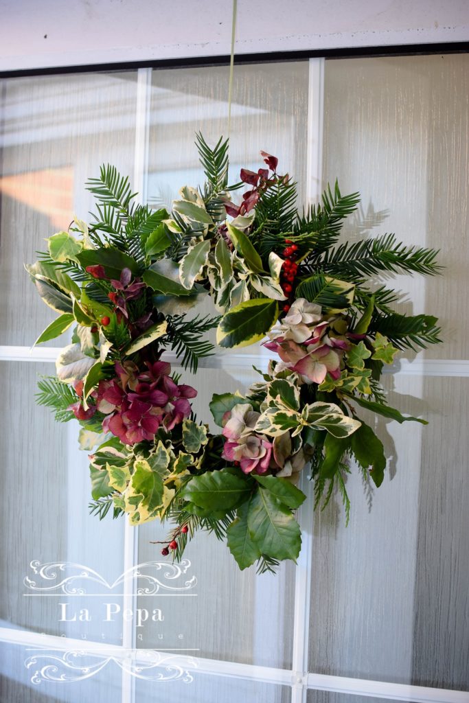 DIY Natural Christmas wreath
