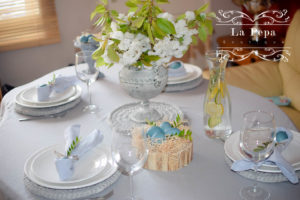 Easter table styling