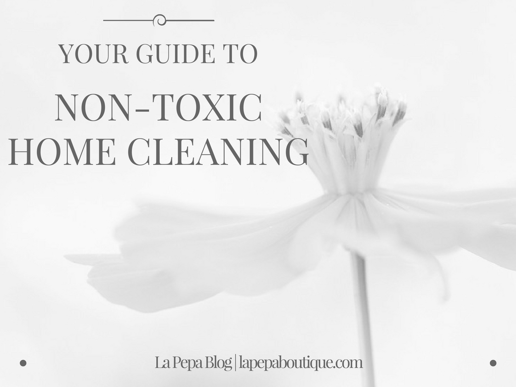 Your Guide to NON TOXIC HOME CLEANING