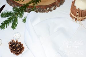 Eco Christmas | A Luxury Look with Natural Table Linen