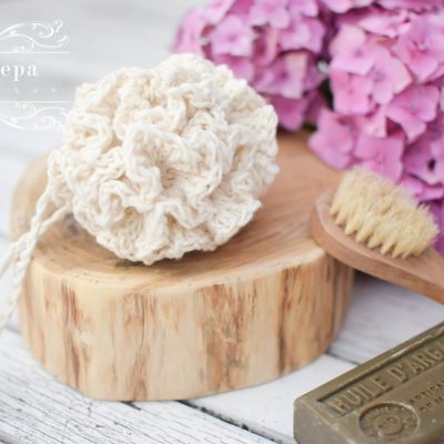 Eco Chic | Crochet Organic Cotton Loofah
