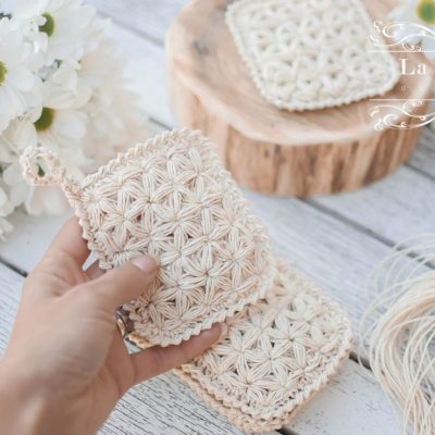 Keep it Simple | Crochet Hemp Dish Cloth and Soap Saver