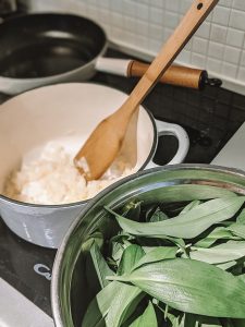 Eco Kitchen | Foraging Wild Garlic and Recipe ideas