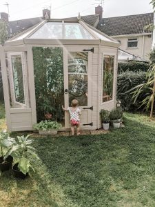 Green Living | Back Garden Greenhouse
