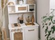 Upcycle | Ikea Play Kitchen Rattan Style Makeover