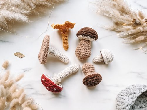 Eco Kids | Crochet Mushroom Set | Montessori Play 5