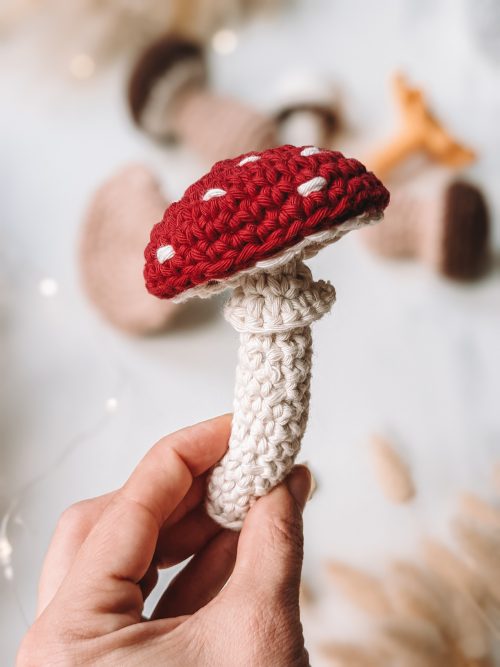 Eco Kids | Crochet Mushroom Set | Montessori Play 3