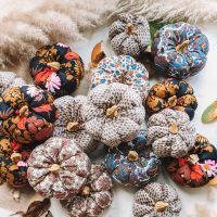 Eco Chic | Vintage Fabric Pumpkins
