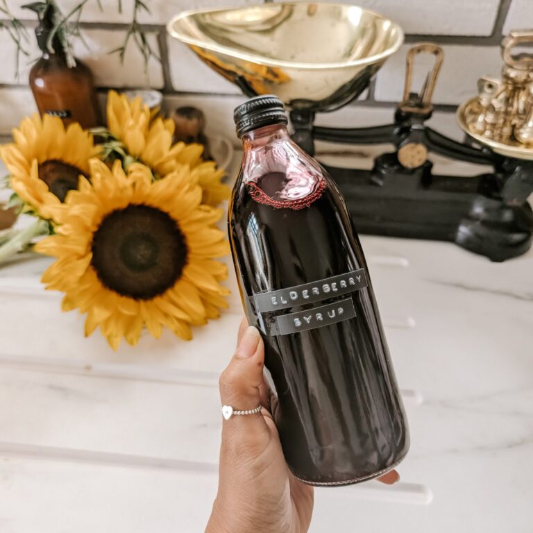 Elderberry syrup