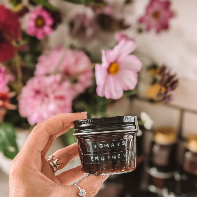 green tomato chutney Green tomato chutney