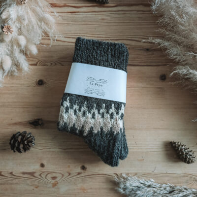 Handknitted Wool Socks For Him